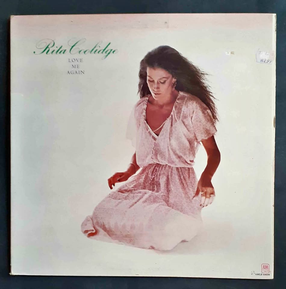 Rita Coolidge – Love Me Again LP Record Rita Coolidge – Love Me Again LP Record