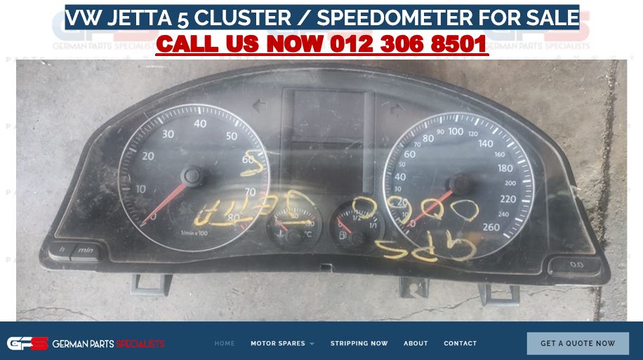 VW JETTA 5 CLUSTER / SPEEDOMETER FOR SALE - Private Seller VW JETTA 5 CLUSTER / SPEEDOMETER FOR SALE - Private Seller