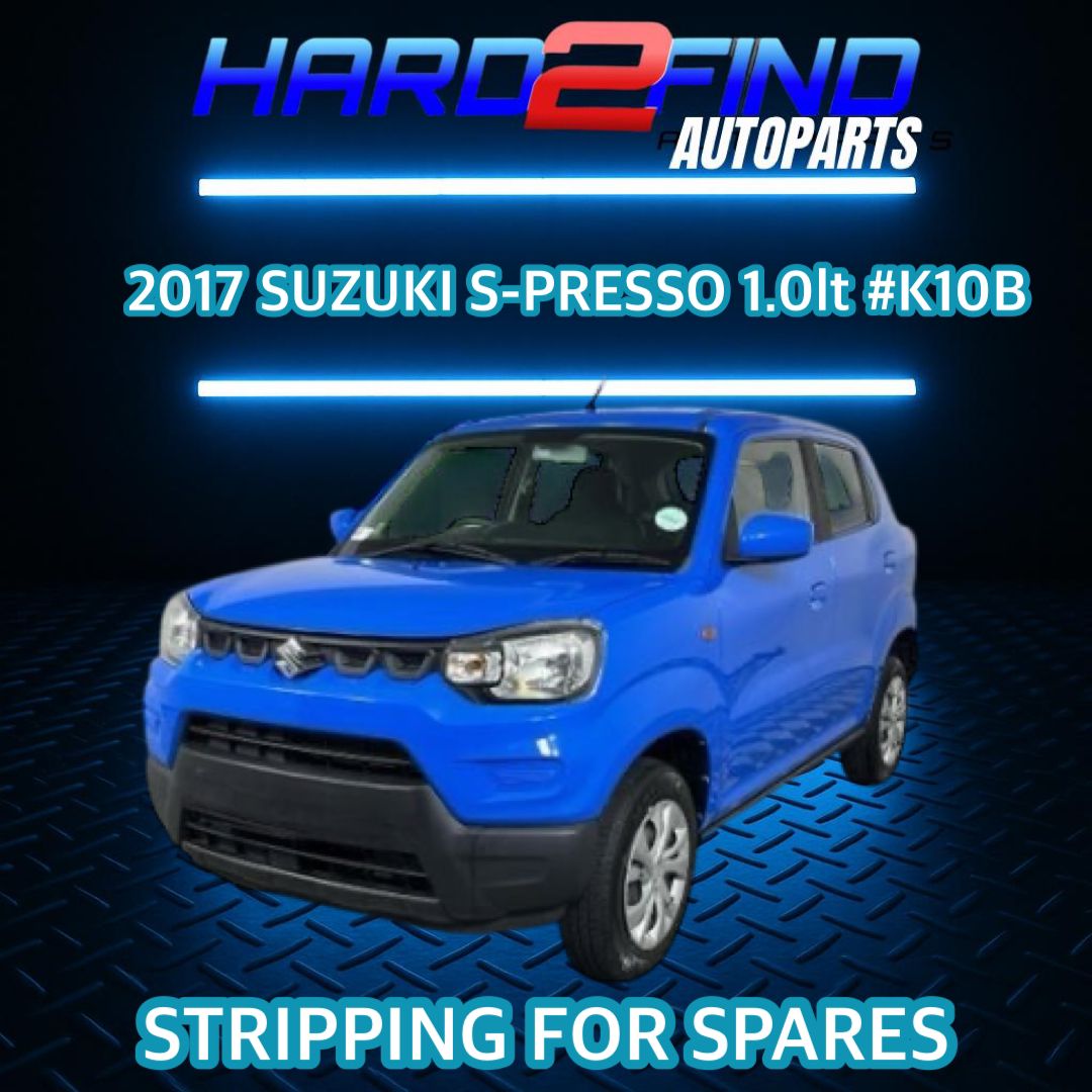 2017 Suzuki S-Presso 1.0lt #K10B Stripping For Spares!!! - Private Seller 2017 Suzuki S-Presso 1.0lt #K10B Stripping For Spares!!! - Private Seller