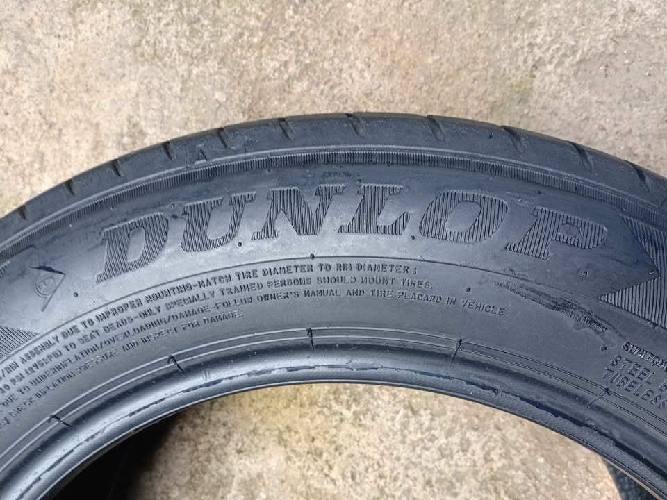 Set of 185/65/15 Dunlop Tyres for Sale. Contact - Private Seller