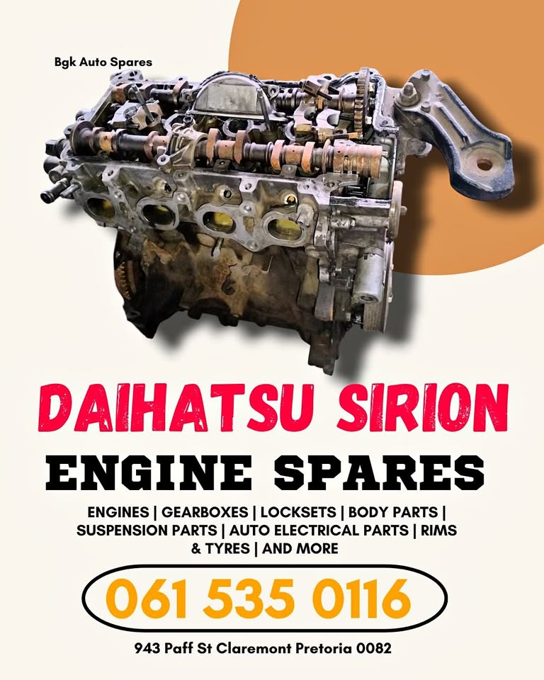 Daihatsu sirion engine stripping for spares Call or WhatsApp me - Private Seller Daihatsu sirion engine stripping for spares Call or WhatsApp me - Private Seller