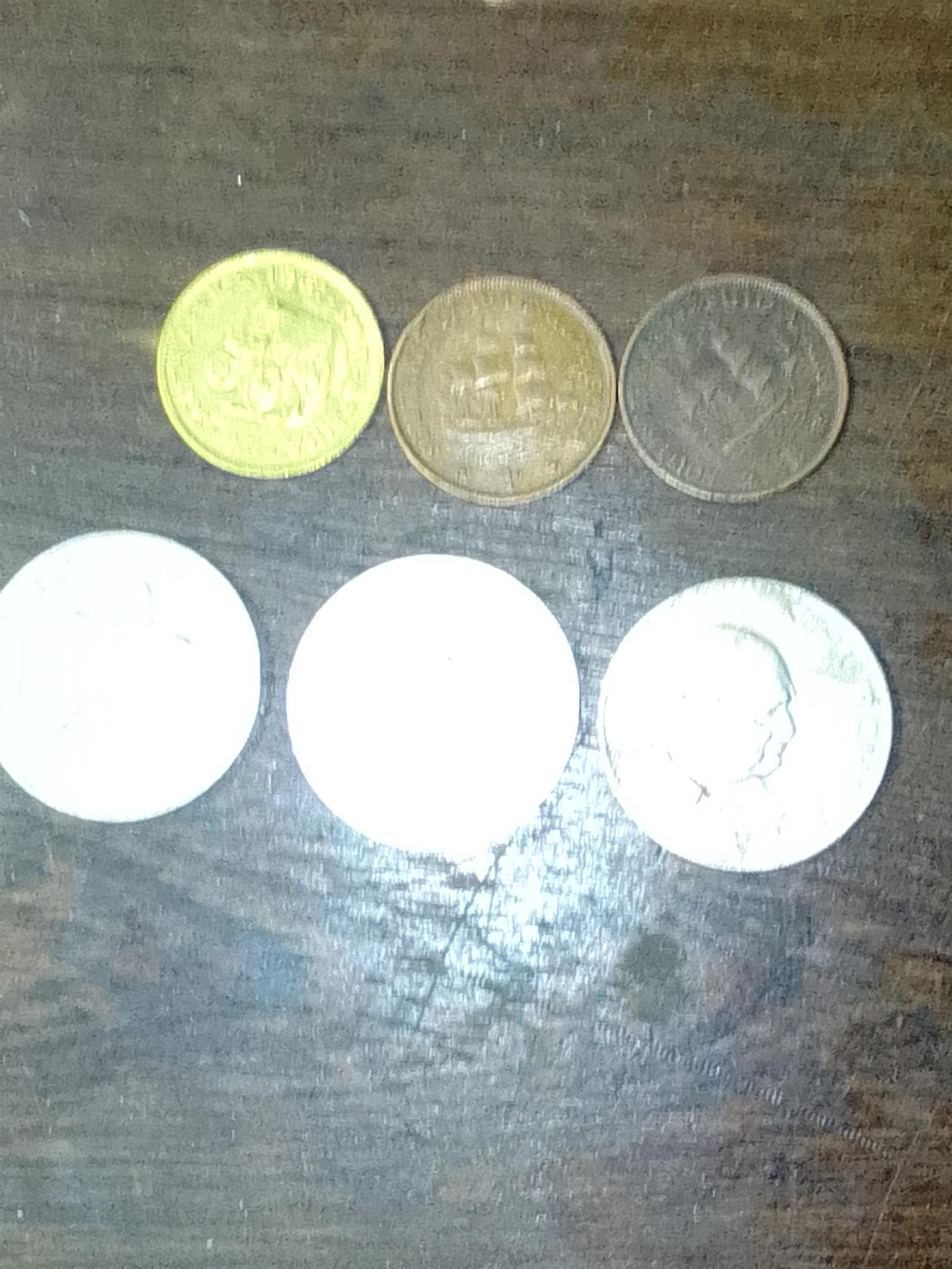 Old countries coins and Notes