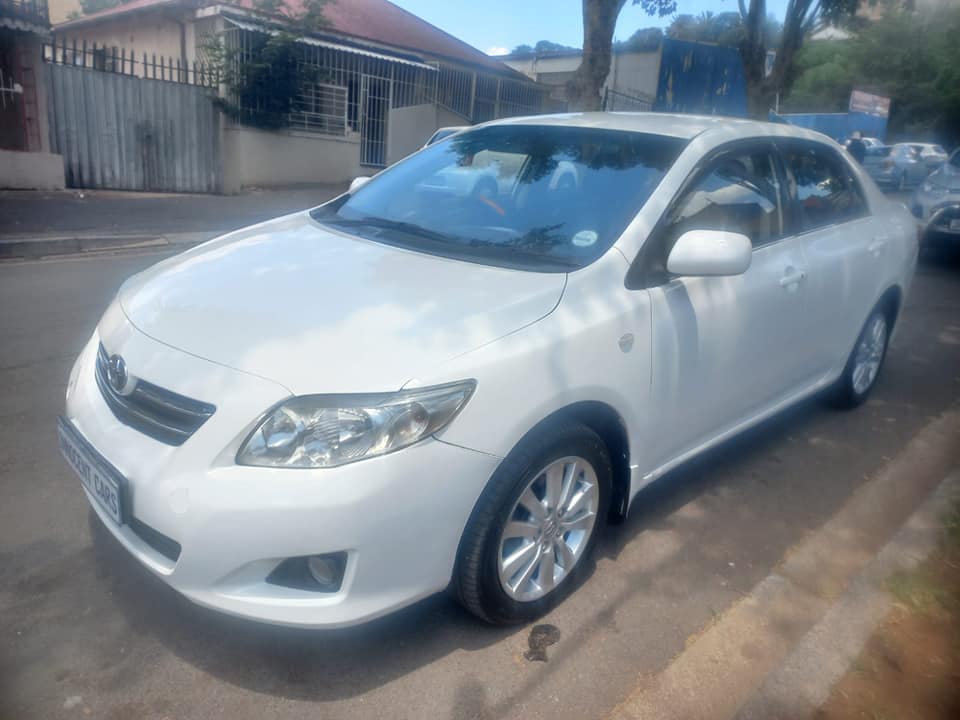 2009 TOYOTA COROLLA PROFESSIONAL 1.6 PETROL, KEYLESS, MANUAL, WHITE COLOR