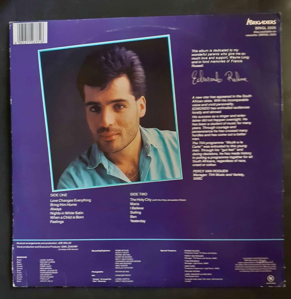 Edmondo - The Best of Muzik A La Carte LP Record