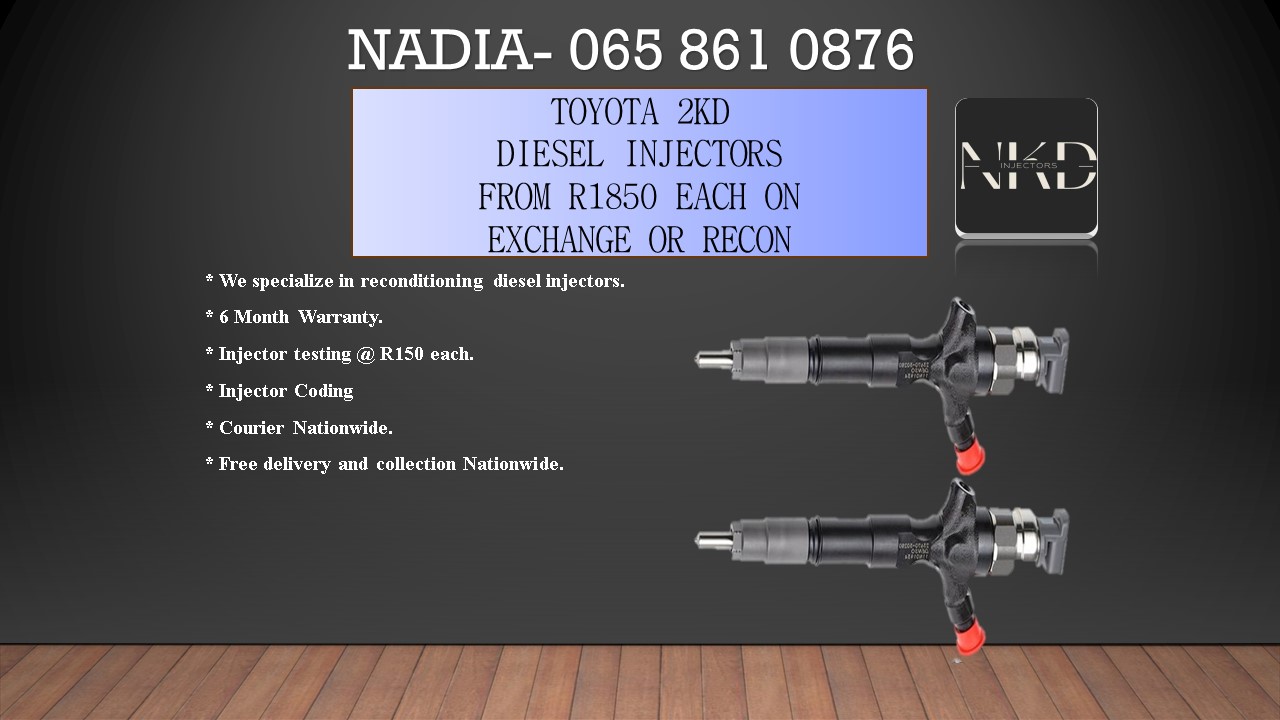 DIESEL INJECTORS FOR TOYOTA 2KD - Private Seller DIESEL INJECTORS FOR TOYOTA 2KD - Private Seller