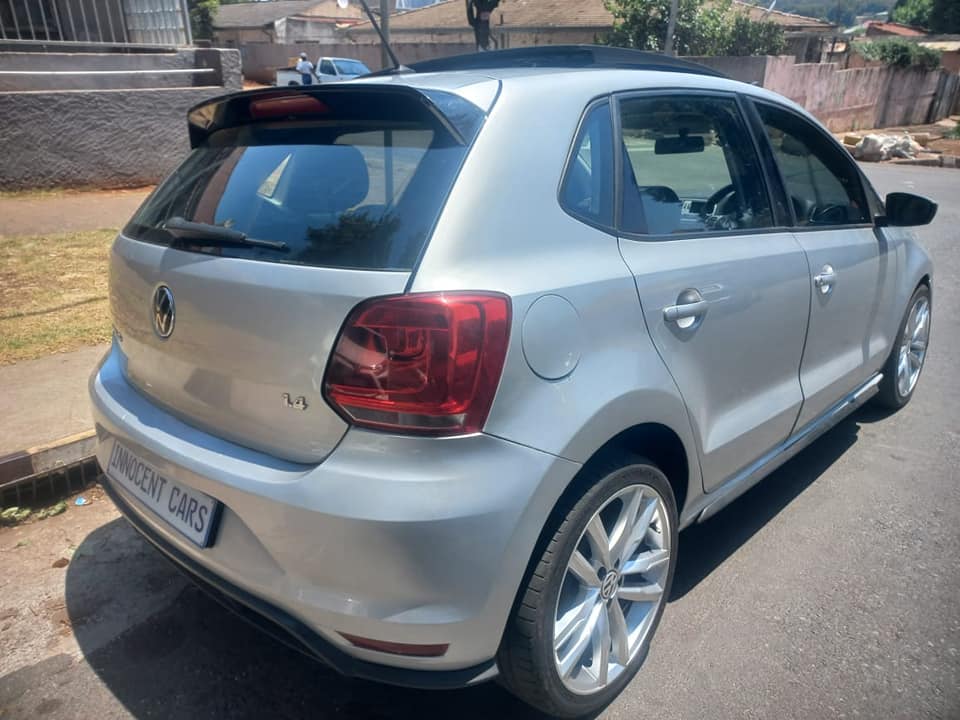 2011 VW POLO 6 C-LINE HATCHBACK 1.4 PETROL, MANUAL, SILVER COLOR, MILEAGE 112000KMS