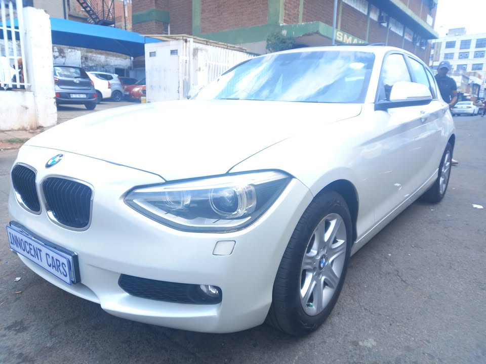 2014 BMW 116i PETROL, AUTOMATIC TRANSMISSION, WHITE COLOUR, MILEAGE 91000KM