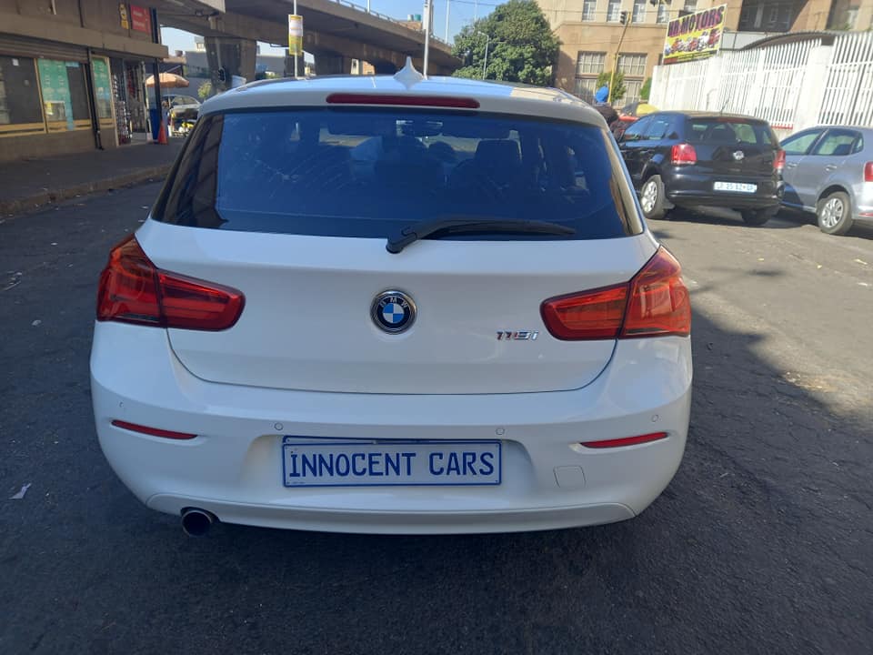 2016 BMW 118i PETROL, 3 SERIES, MANUAL, WHITE COLOR, MILEAGE 95000KM