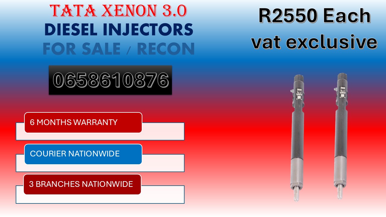 Diesel injectors for TATA XENON for sale with warranty. - Private Seller Diesel injectors for TATA XENON for sale with warranty. - Private Seller