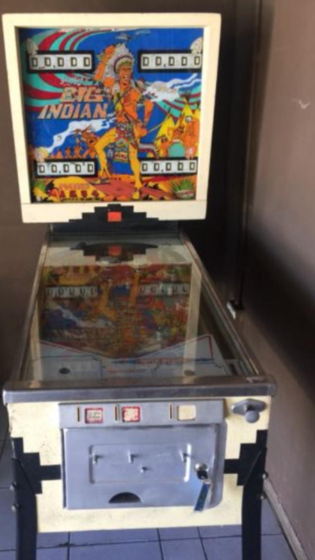Selling old school pinball machines