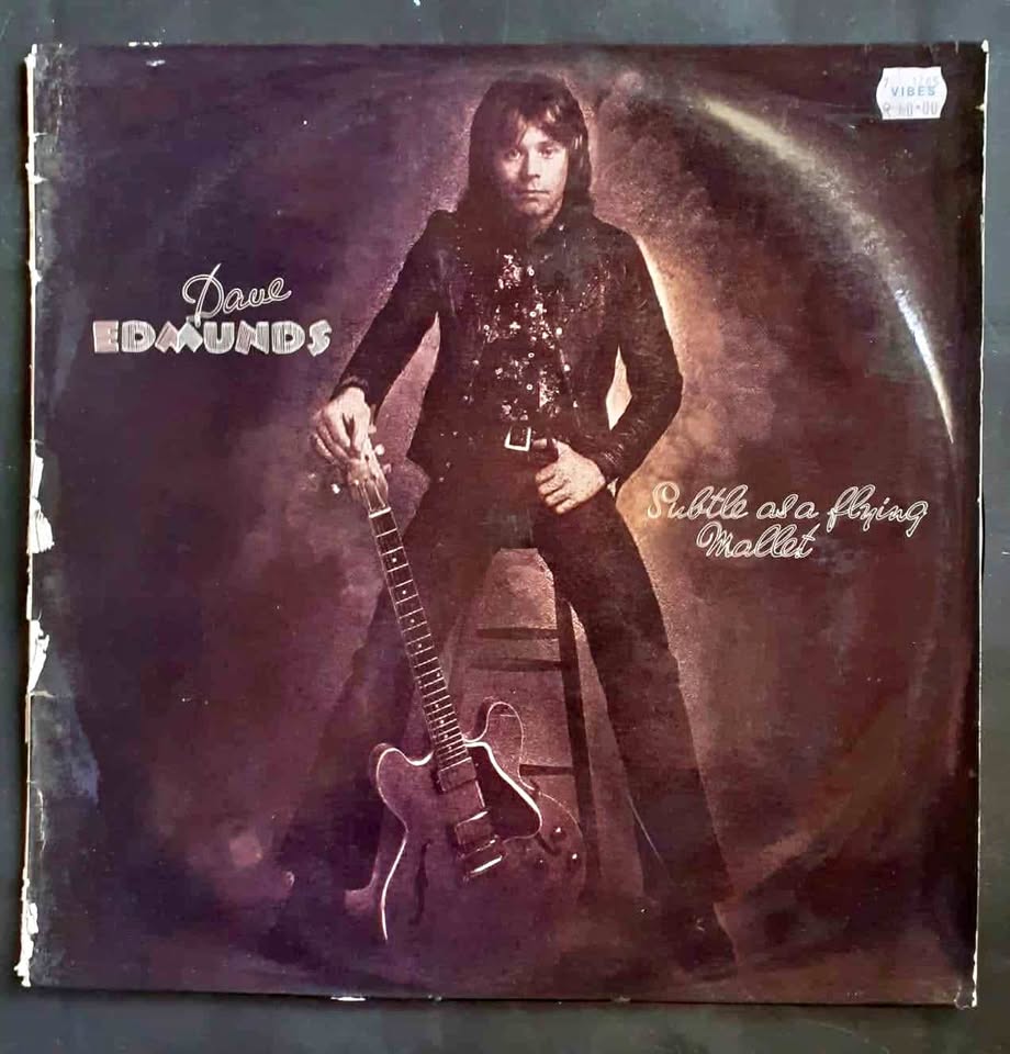 Dave Edmunds – Subtle As A Flying Mallet LP Record Dave Edmunds – Subtle As A Flying Mallet LP Record