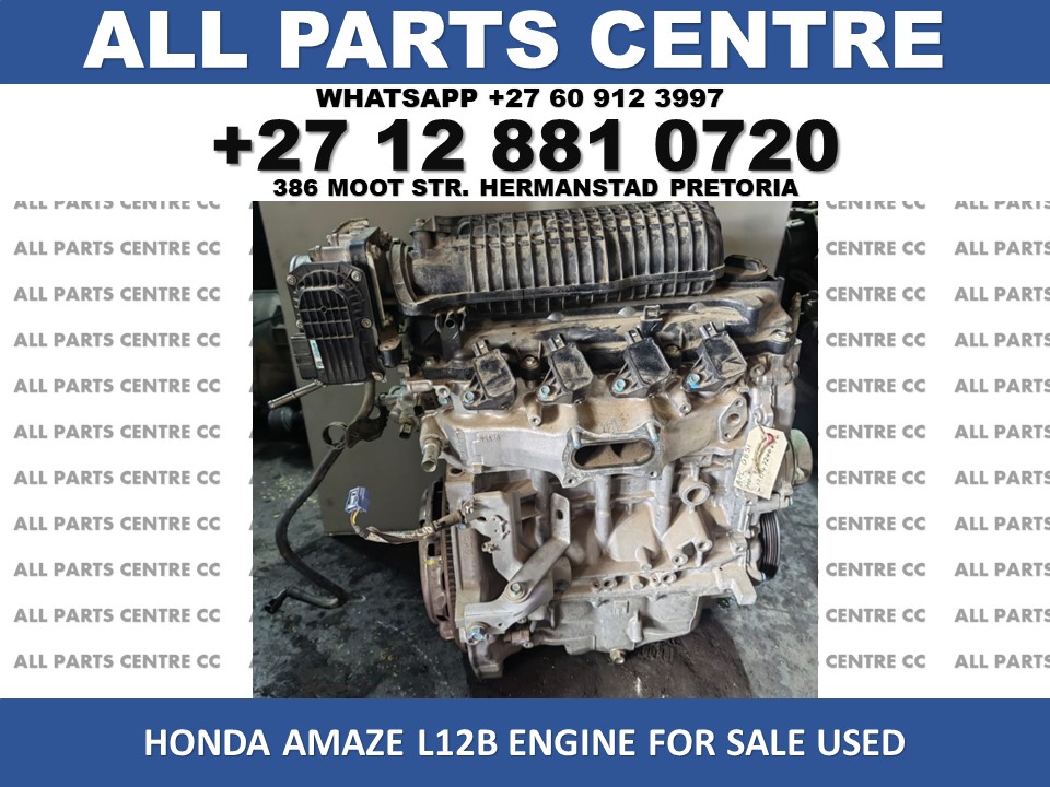 Honda Amaze L12B complete engine for sale used Honda Amaze L12B complete engine for sale used
