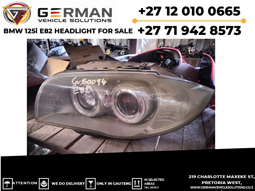 BMW 125i e82 headlight used and original – plug and play ready - Private Seller BMW 125i e82 headlight used and original – plug and play ready - Private Seller