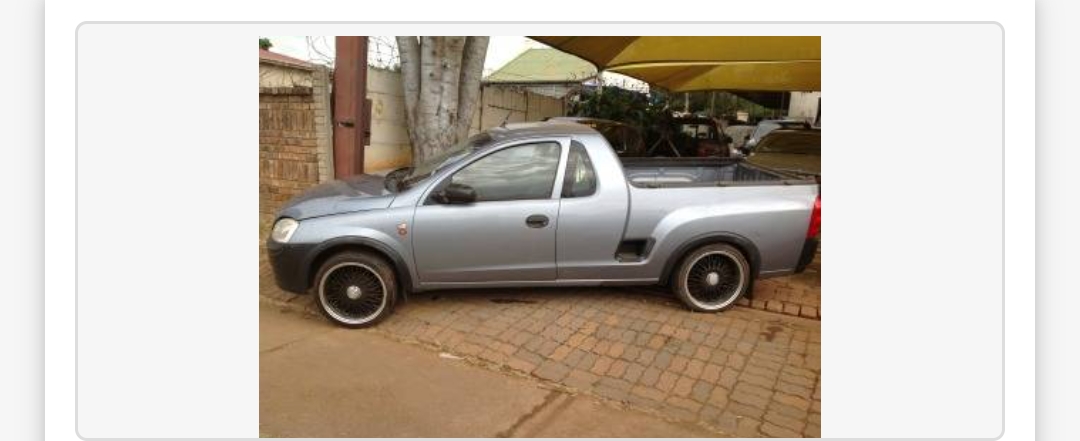Opel Corsa Utility bakkie Opel Corsa Utility bakkie