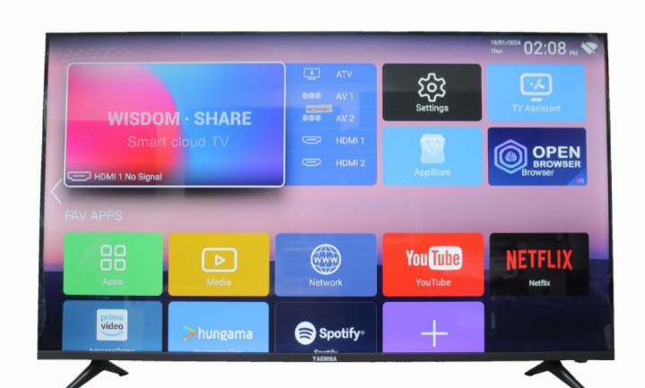 Yachisa 43" LED Android TV