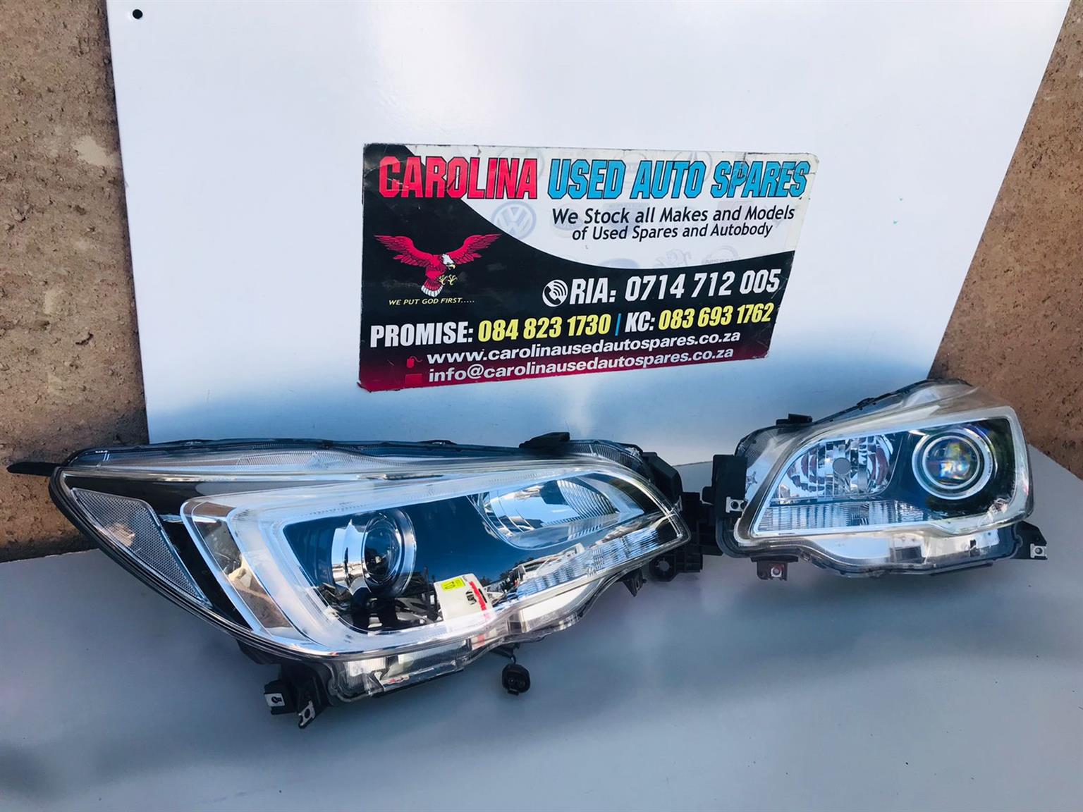 Subaru Impreza WRX left and right DRL projector headlights - Private Seller