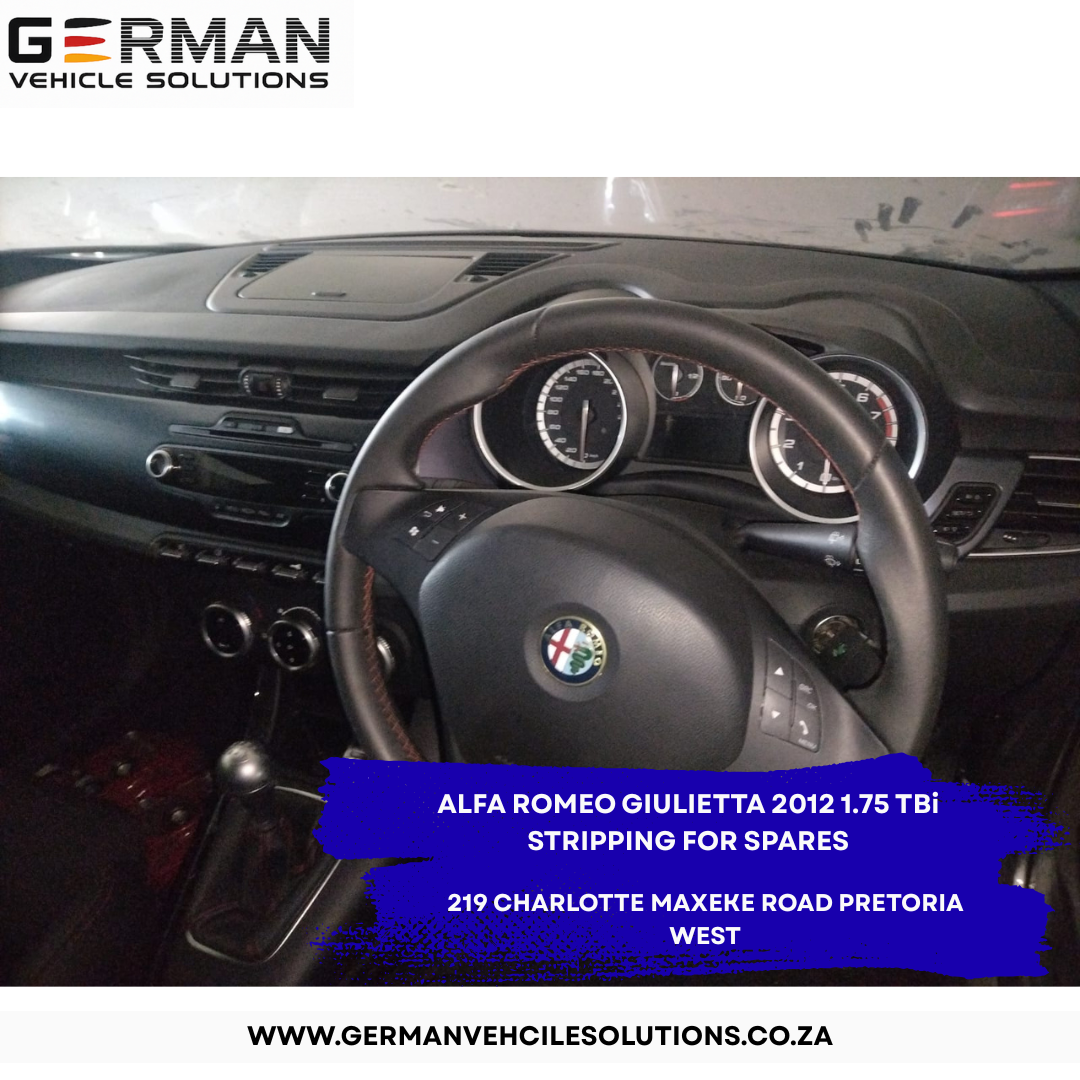 Alfa Romeo Giulietta 2012 1.75 TBi stripping for spares used - Private Seller Alfa Romeo Giulietta 2012 1.75 TBi stripping for spares used - Private Seller