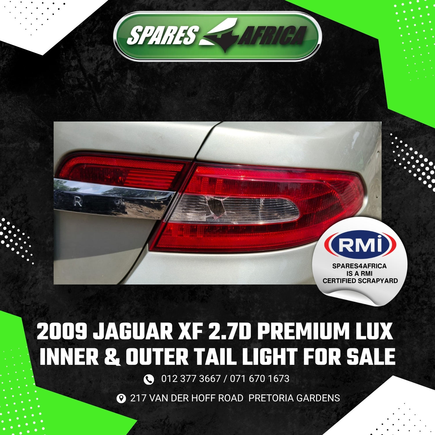 2009 JAGUAR XF 2.7D PREMIUM LUXURY INNER & OUTER TAIL LIGHTS (USED) – FOR SALE - Private Seller 2009 JAGUAR XF 2.7D PREMIUM LUXURY INNER & OUTER TAIL LIGHTS (USED) – FOR SALE - Private Seller