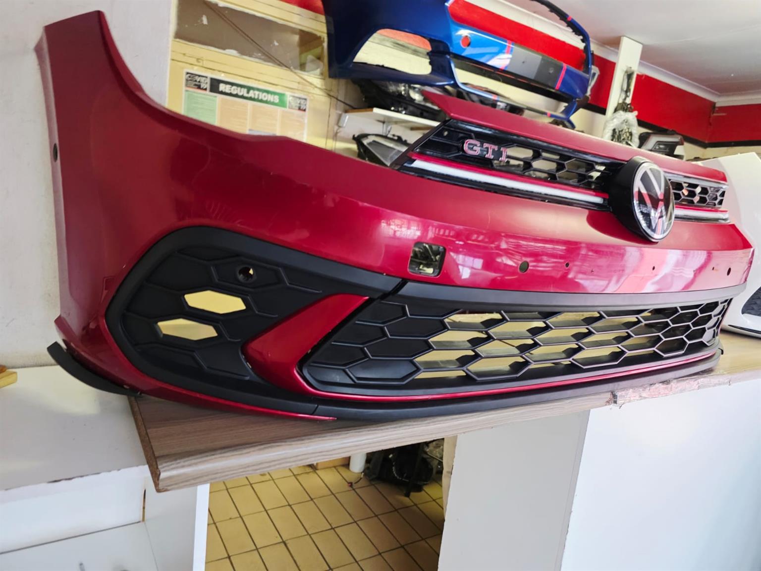 IN A PRESTINE CONDITION 2023 VW POLO 9 GTI COMPLETE BUMPER FOR SALE - Private Seller IN A PRESTINE CONDITION 2023 VW POLO 9 GTI COMPLETE BUMPER FOR SALE - Private Seller