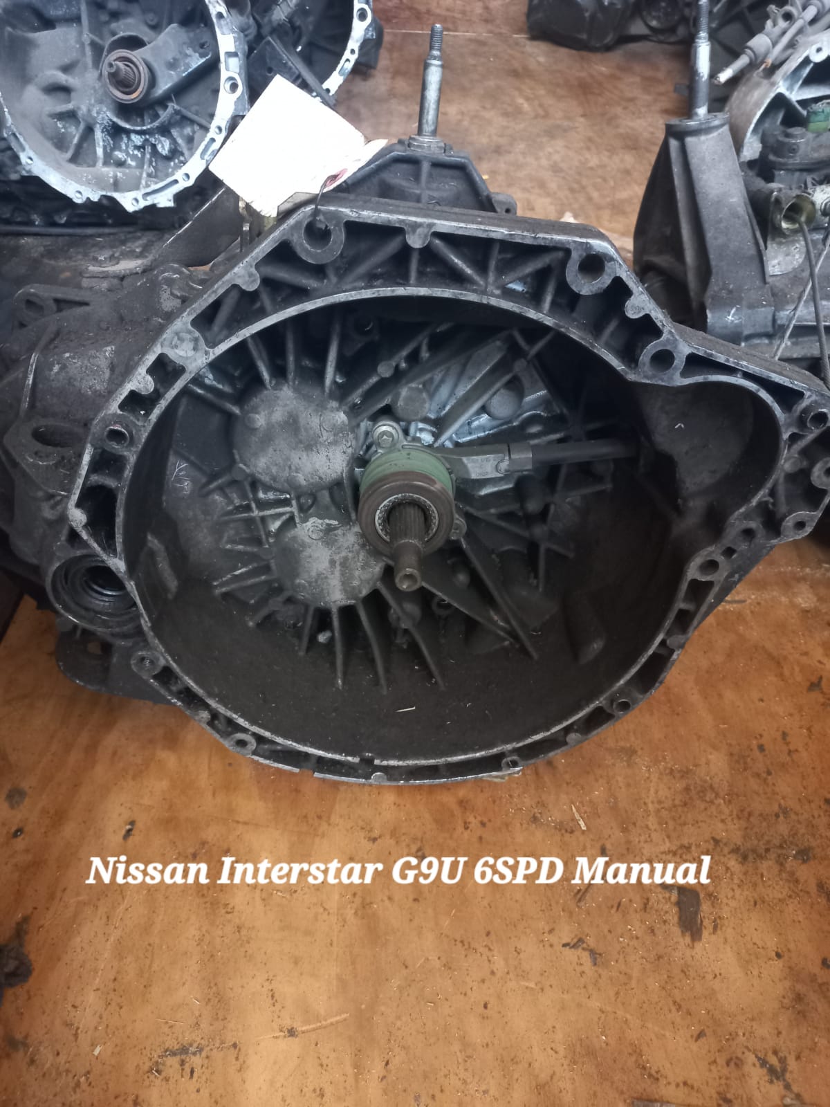 NISSAN INTERSTAR G9U 6 SPEED MANUAL GEARBOX NISSAN INTERSTAR G9U 6 SPEED MANUAL GEARBOX
