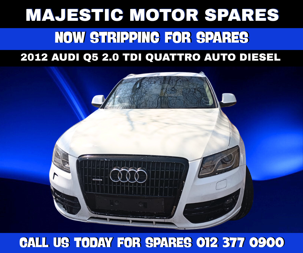 2012 Audi Q5 2.0 TDI Quattro Auto Diesel – Stripping for Spares - Private Seller