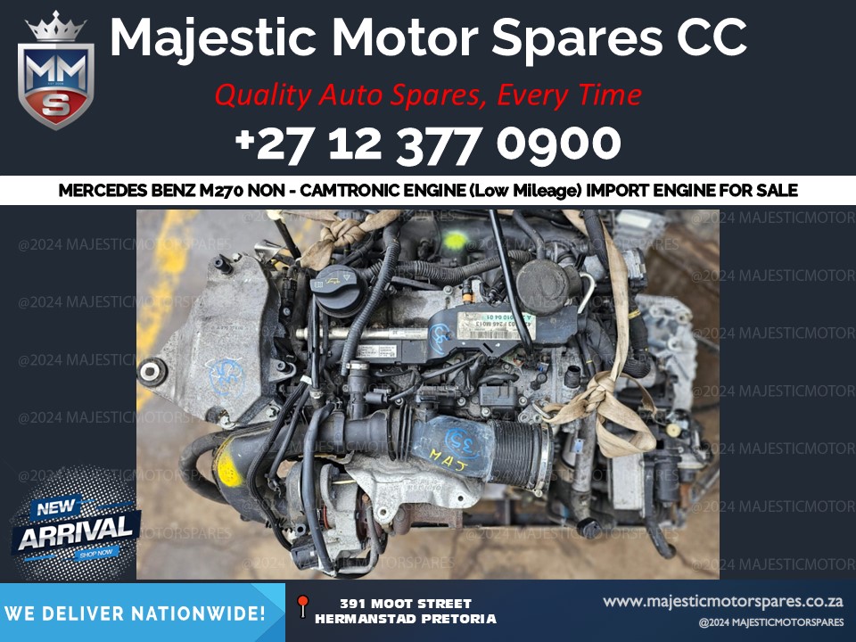 Mercedes Benz M270 Non-Camtronic Engine for sale