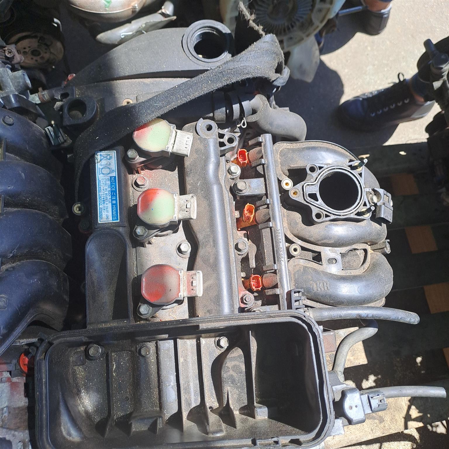 TOYOTA 1KR ENGINE  This 1.0L 3cyl engine is a great choice for the Toyota Yaris. - Private Seller