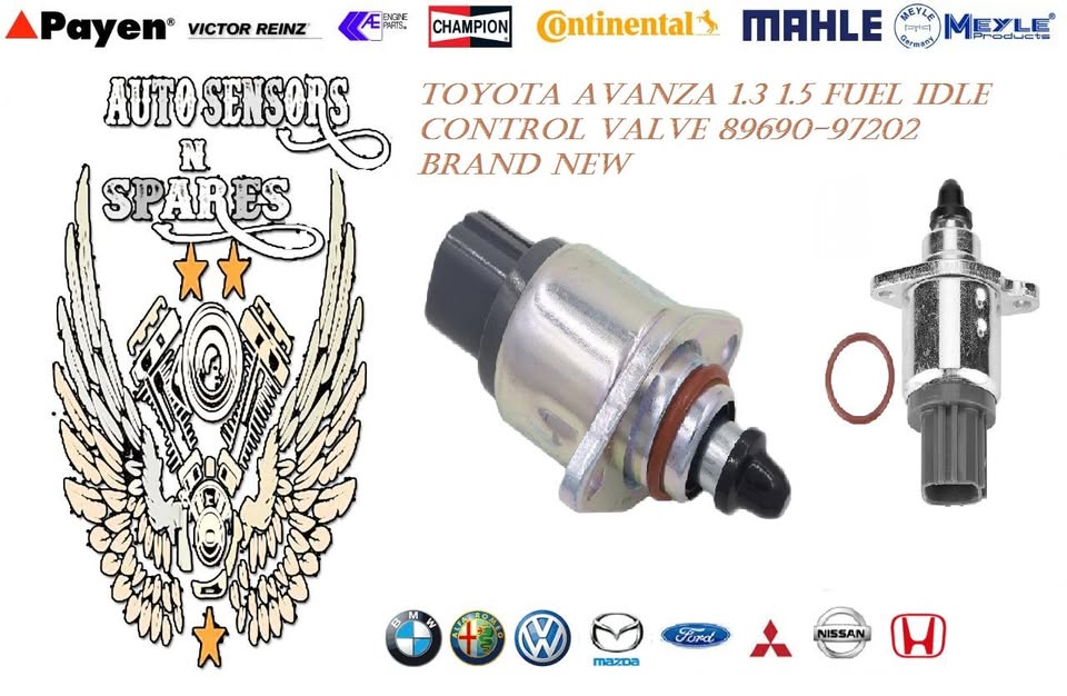 Toyota Avanza 1.3 1.5 4 PIN Fuel Idler Valve IACV Idle Air Control Valve Fuel Stepper OE 89690-9720 - Private Seller