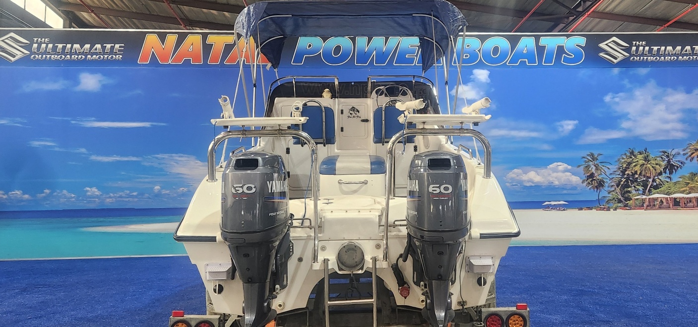 SEACAT 16 FT ON TRAILER 2 X 60 HP YAMAHA 4 STROKES 2009 MODELS  405 /432 HOURS F