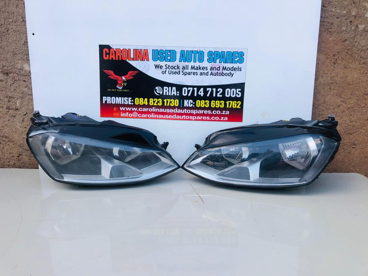 VW Golf Mk7 standard left and right (halogen) headlight - Private Seller VW Golf Mk7 standard left and right (halogen) headlight - Private Seller