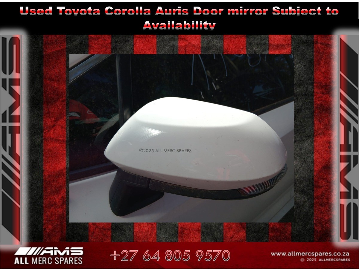 USED TOYOTA COROLLA AURIS HATCHBACK DOOR MIRROR FOR SALE - Private Seller USED TOYOTA COROLLA AURIS HATCHBACK DOOR MIRROR FOR SALE - Private Seller