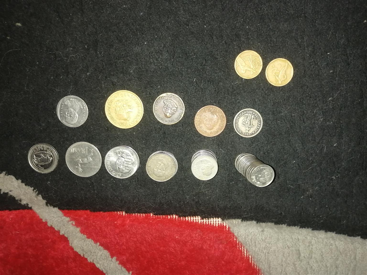 Lots of old coins of all over the world for sale