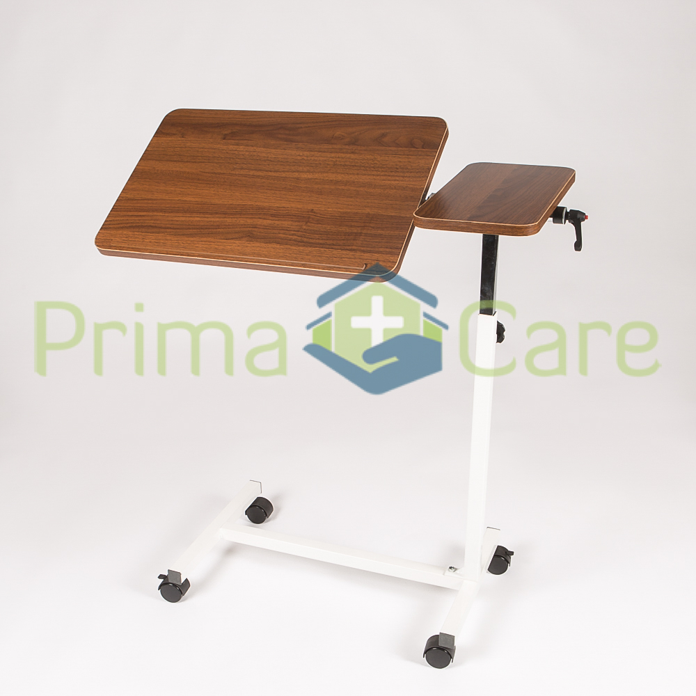 Luxury Overbed Table. Adjustable. ON SALE. Suitable For Hospital Beds and Home Care 