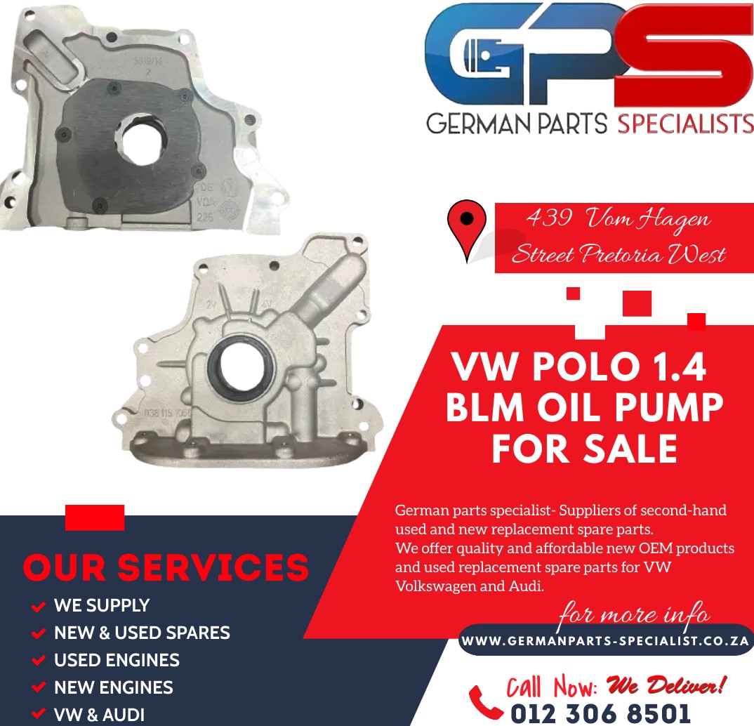 VW Polo 1.4 BLM Oil Pump for Sale - Private Seller VW Polo 1.4 BLM Oil Pump for Sale - Private Seller
