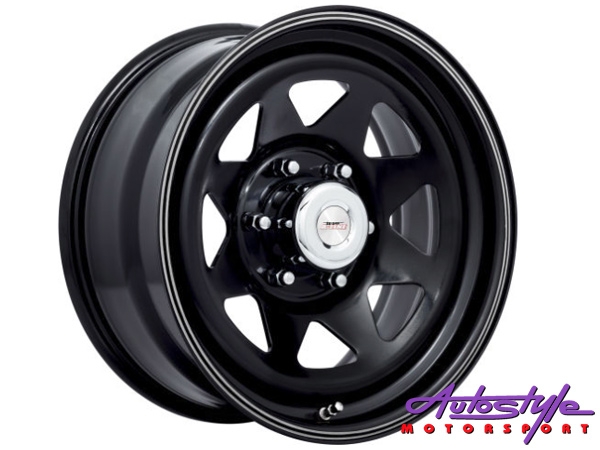 15″ A-Line Spoke 6/139 STBK Alloy Wheels
