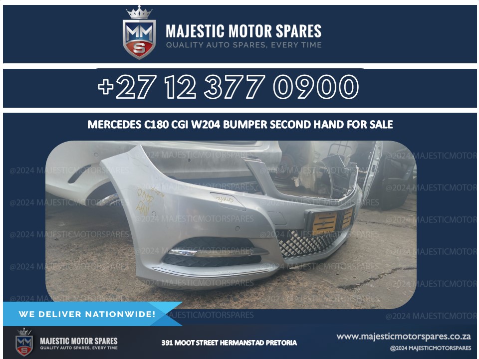 Mercedes c180 cgi w204 bumper second hand for sale – second hand