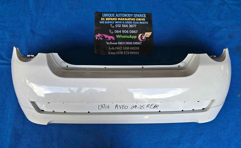 Chevrolet Aveo Rear Back Bumper - Private Seller Chevrolet Aveo Rear Back Bumper - Private Seller