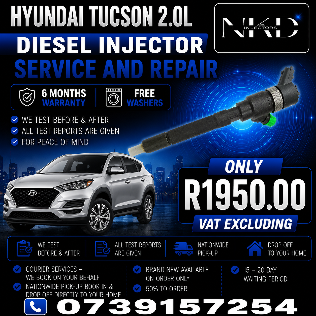Hyundai_Tucson_2.0L_Injectors_On_Recondition - Private Seller Hyundai_Tucson_2.0L_Injectors_On_Recondition - Private Seller