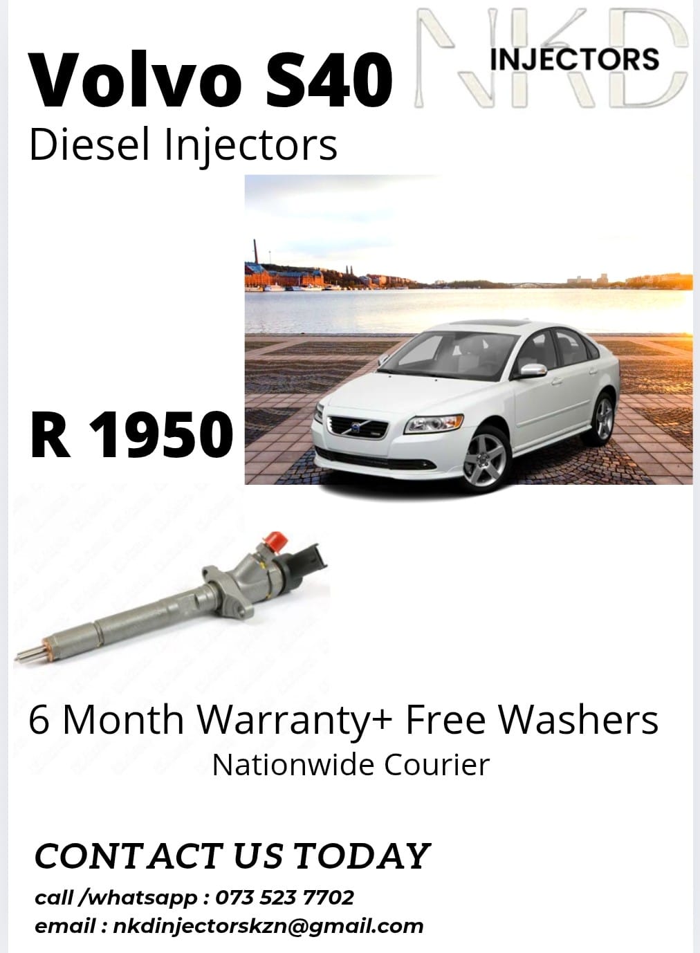 Volvo S40 Diesel injectors - Private Seller Volvo S40 Diesel injectors - Private Seller