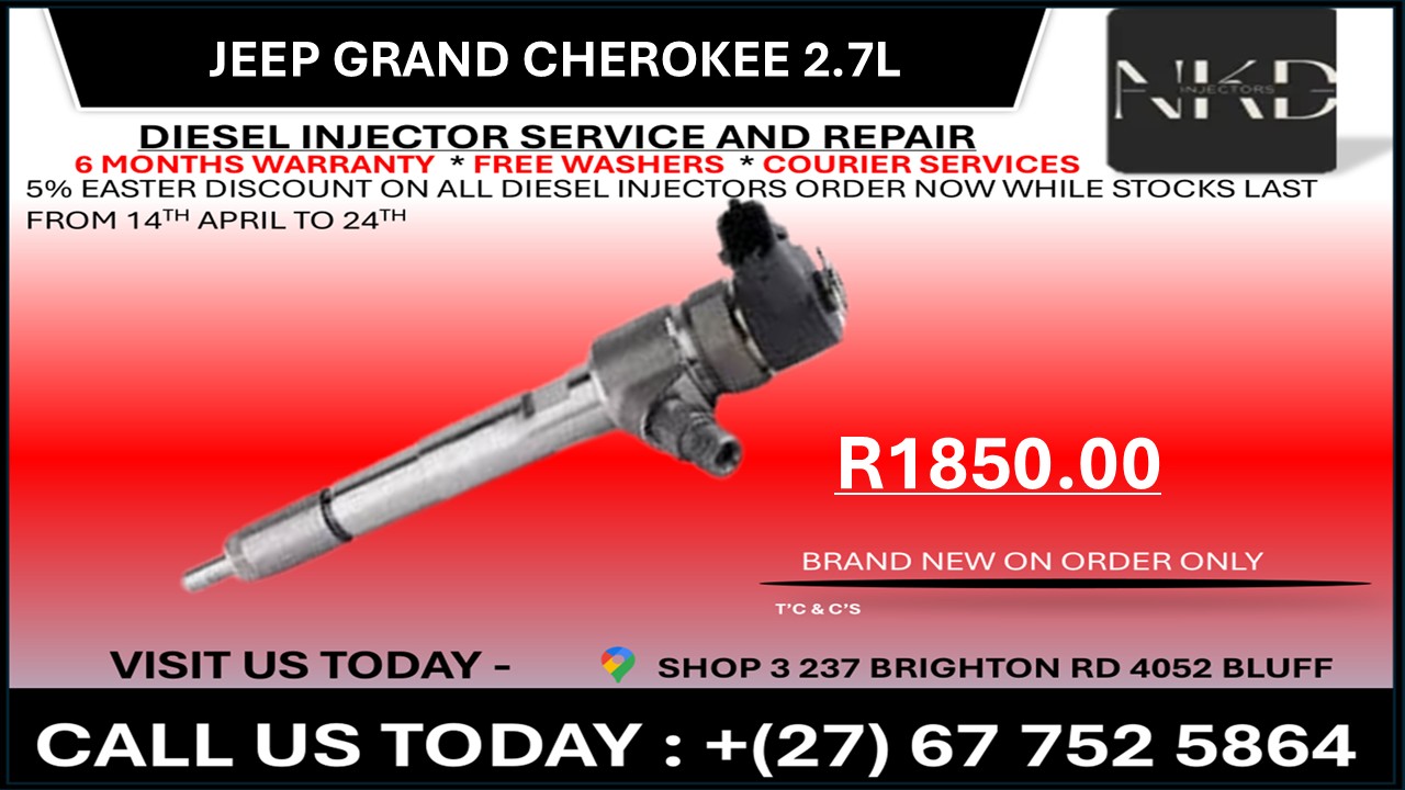 Jeep Grand Cherokee 2.7L Diesel Injectors on recondition - Private Seller Jeep Grand Cherokee 2.7L Diesel Injectors on recondition - Private Seller