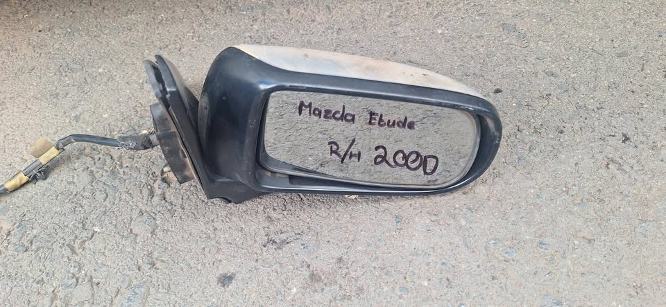 Used Mazda etude side mirror available Call or whatsapp Wesley for