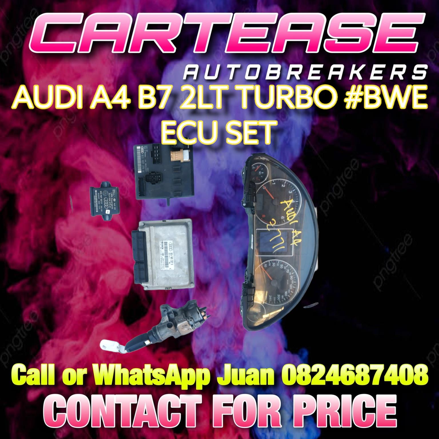 AUDI A4 B7 2LT TURBO #BWE ECU SET - Private Seller