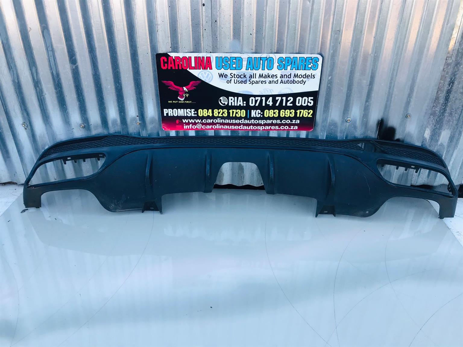 Mercedes Benz GLE W166 rear/back bumper diffuser