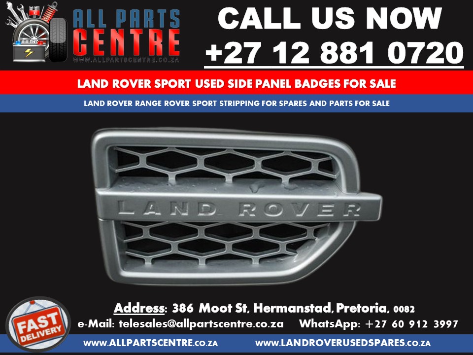 Range Rover Sport fender trim for sale used Range Rover Sport fender trim for sale used
