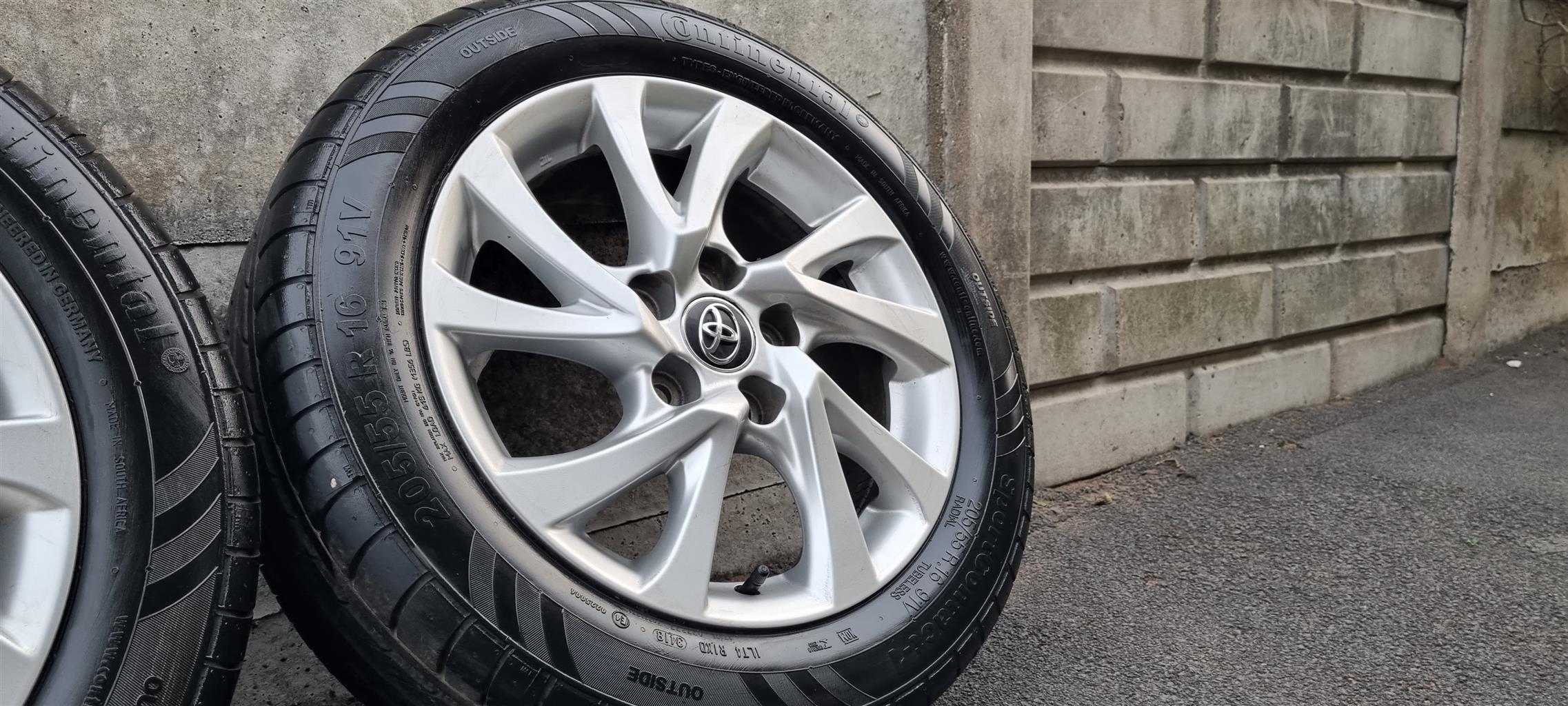Original Toyota Rims & Tyres for sale Junk Mail