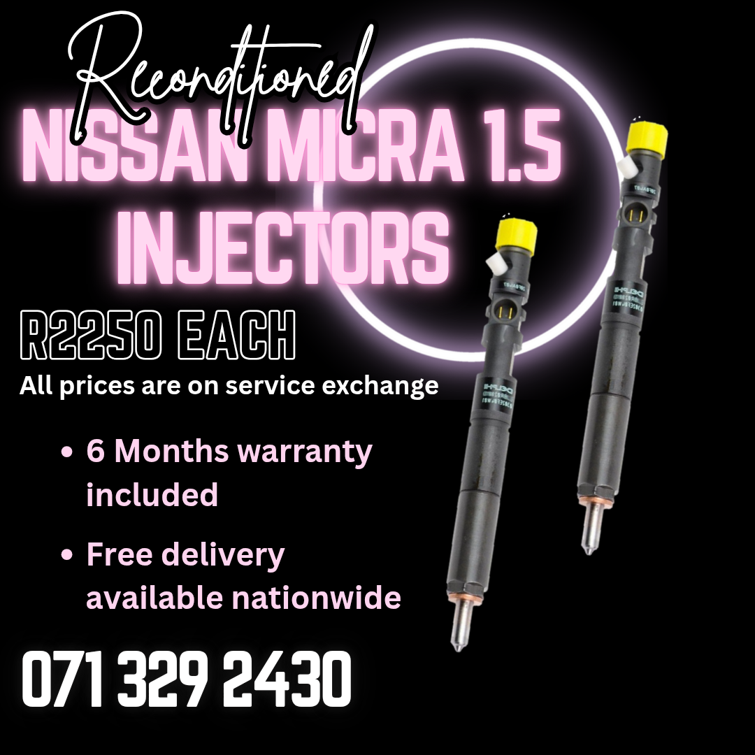 NISSAN MICRA 1.5 INJECTORS FOR SALE WITH WARRANTY INCLUDED - Private Seller NISSAN MICRA 1.5 INJECTORS FOR SALE WITH WARRANTY INCLUDED - Private Seller