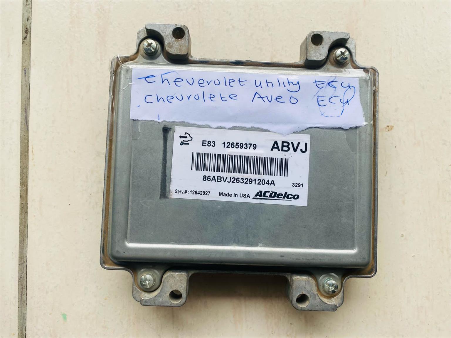 Chevrolet aveo utility bakkie ECU computer box - Private Seller