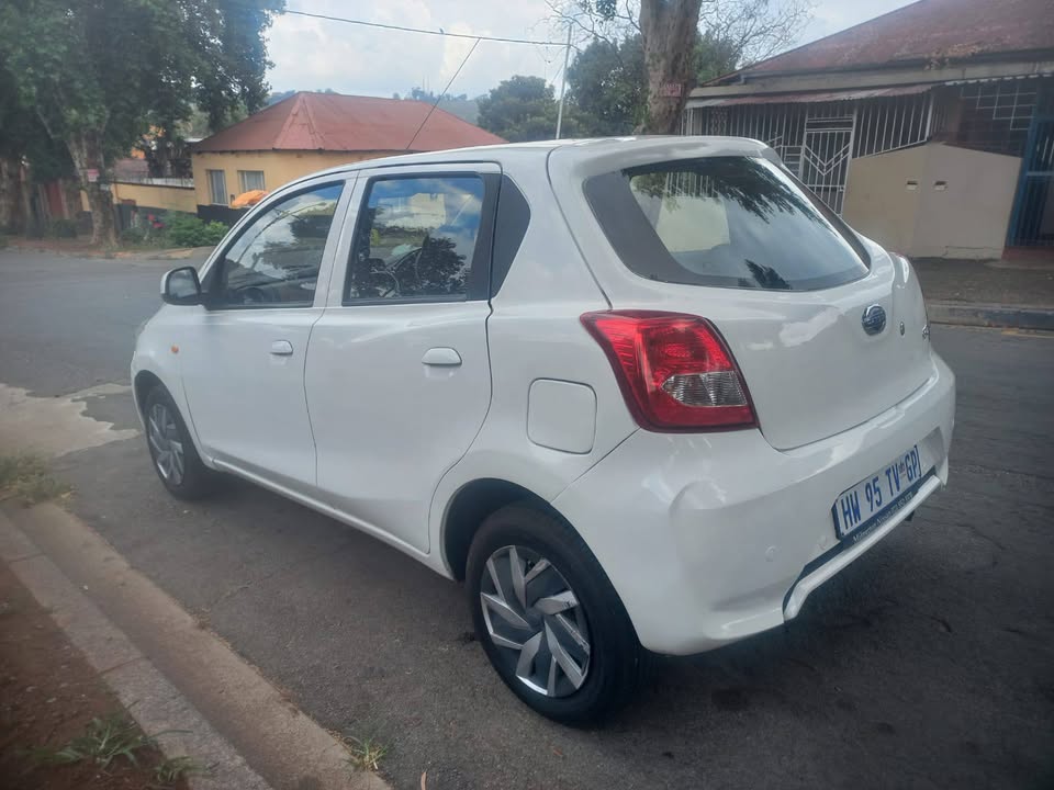 Datsun Go 1.2 petrol, 2019 Model, Manual, white color, mileage Spare key.