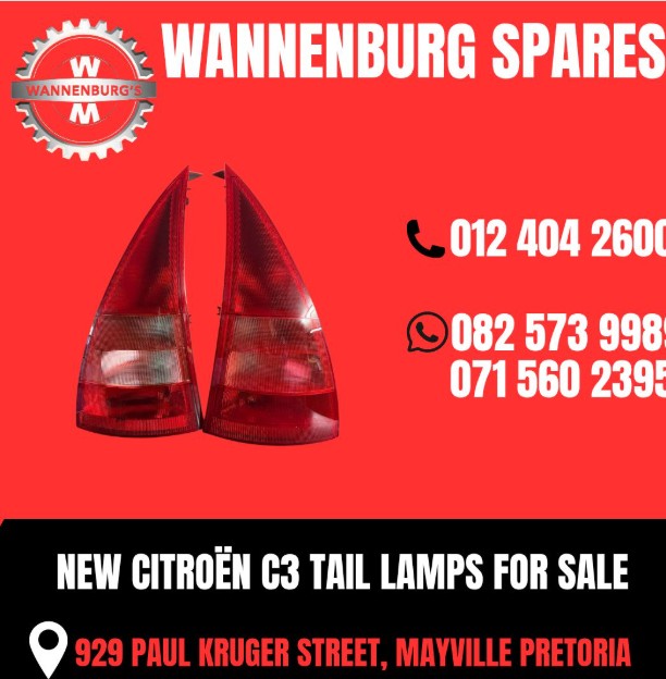 Citroen C3 Tail lamps - Private Seller Citroen C3 Tail lamps - Private Seller