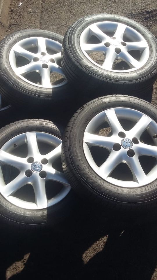 Toyota RunX mags with tyres - Private Seller